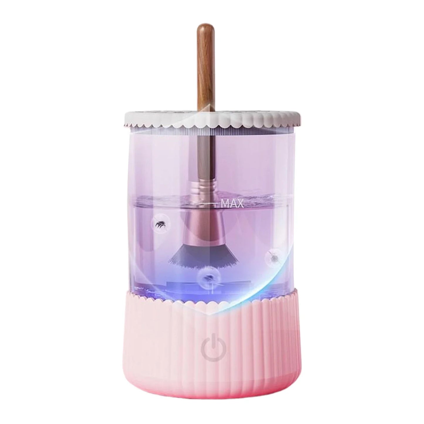 Automatic Electric Makeup Brush Cleaner 3 in 1 5V Beauty Brushes Dryer Visible Multipurpose Cosmetic Brush Cleaning Device Women
