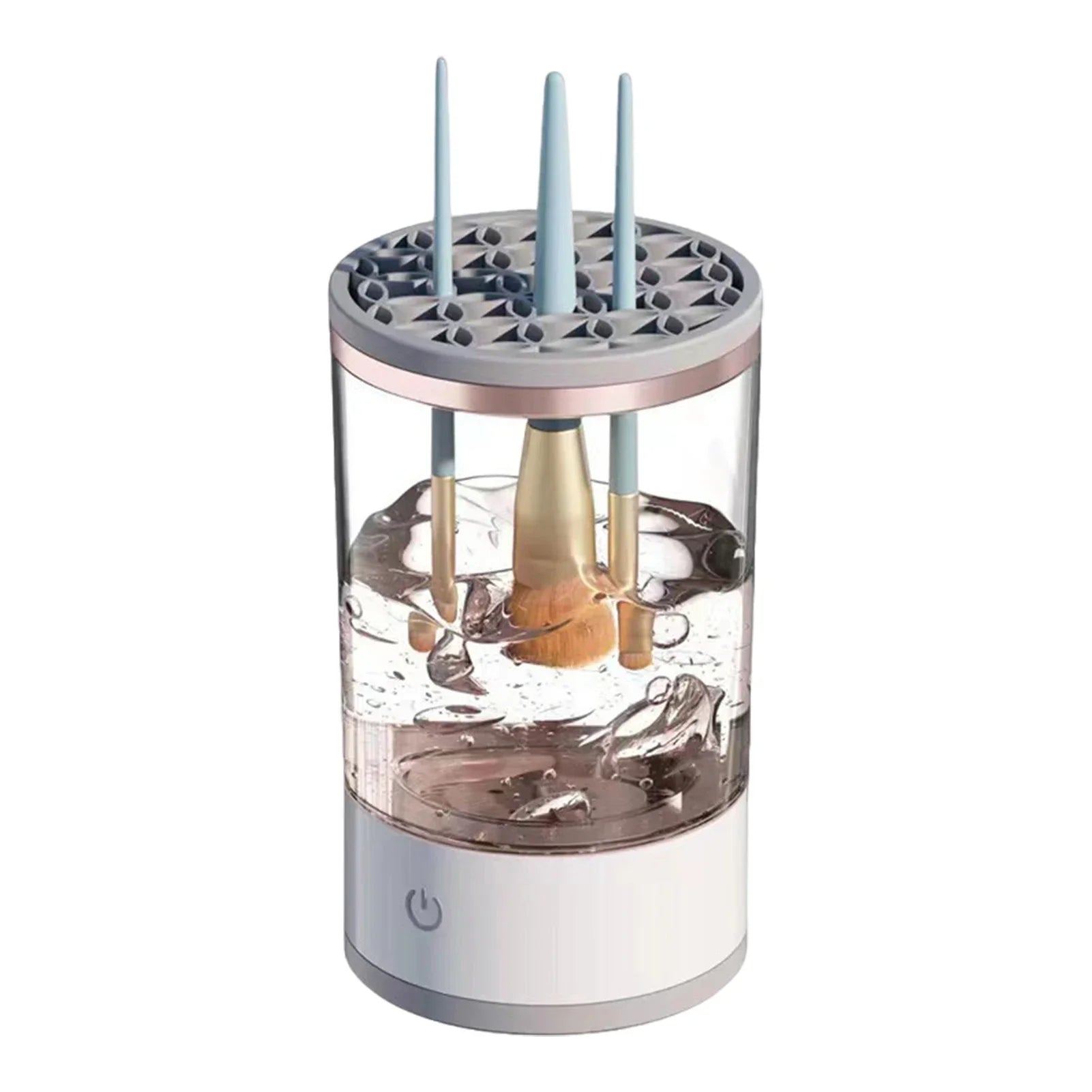 Automatic Electric Makeup Brush Cleaner 3 in 1 5V Beauty Brushes Dryer Visible Multipurpose Cosmetic Brush Cleaning Device Women